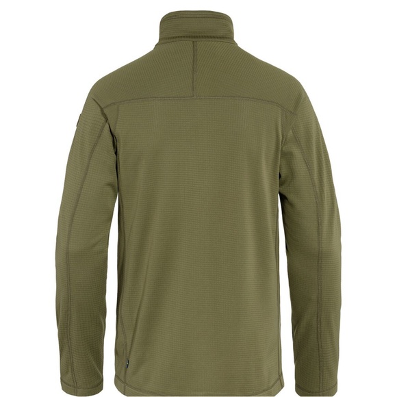 Fjallraven Men’s Abisko Lite Fleece Jacket Green - Picture 4 of 11